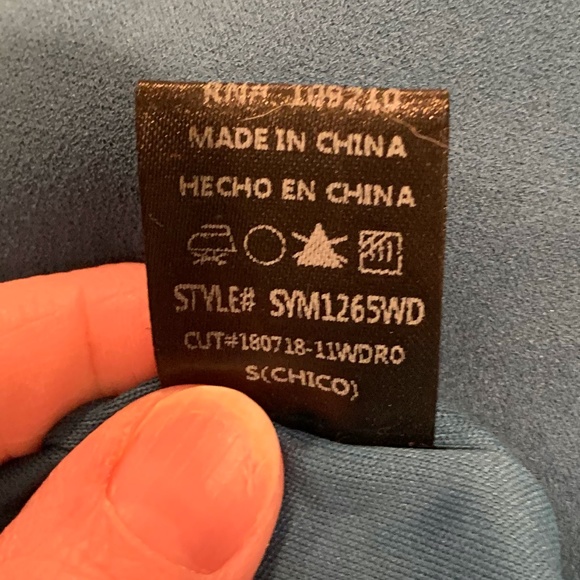 Windsor Open Back Mermaid Dress in Teal Medium NWT - Picture 7 of 8